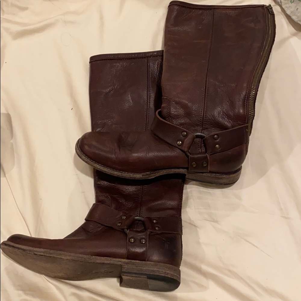 Frye brown Phillip boots